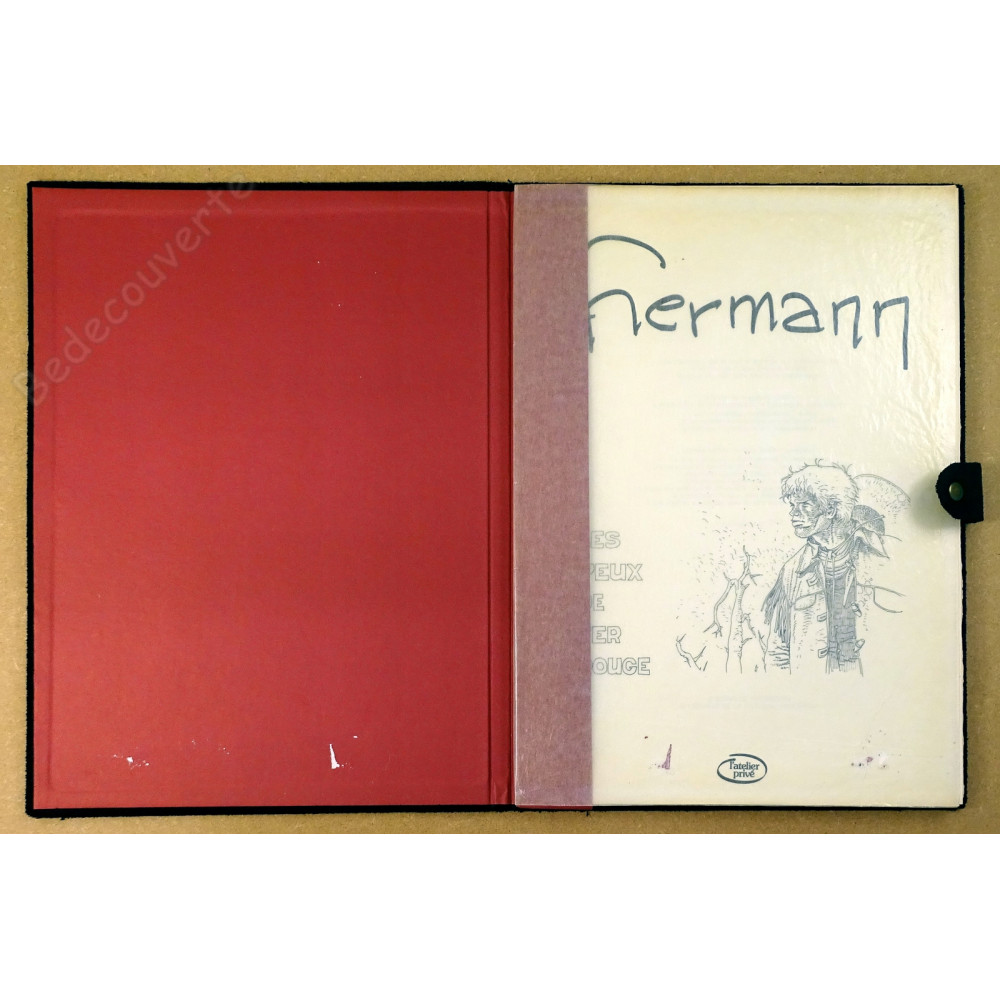 Hermann Portfolio Jeremiah Les Yeux de Fer Rouge Portfolios