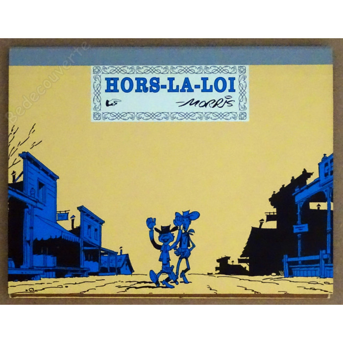 Morris - Portfolio Hors-La-Loi Lucky Luke