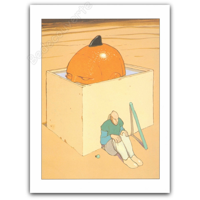 Moebius - Tête orange