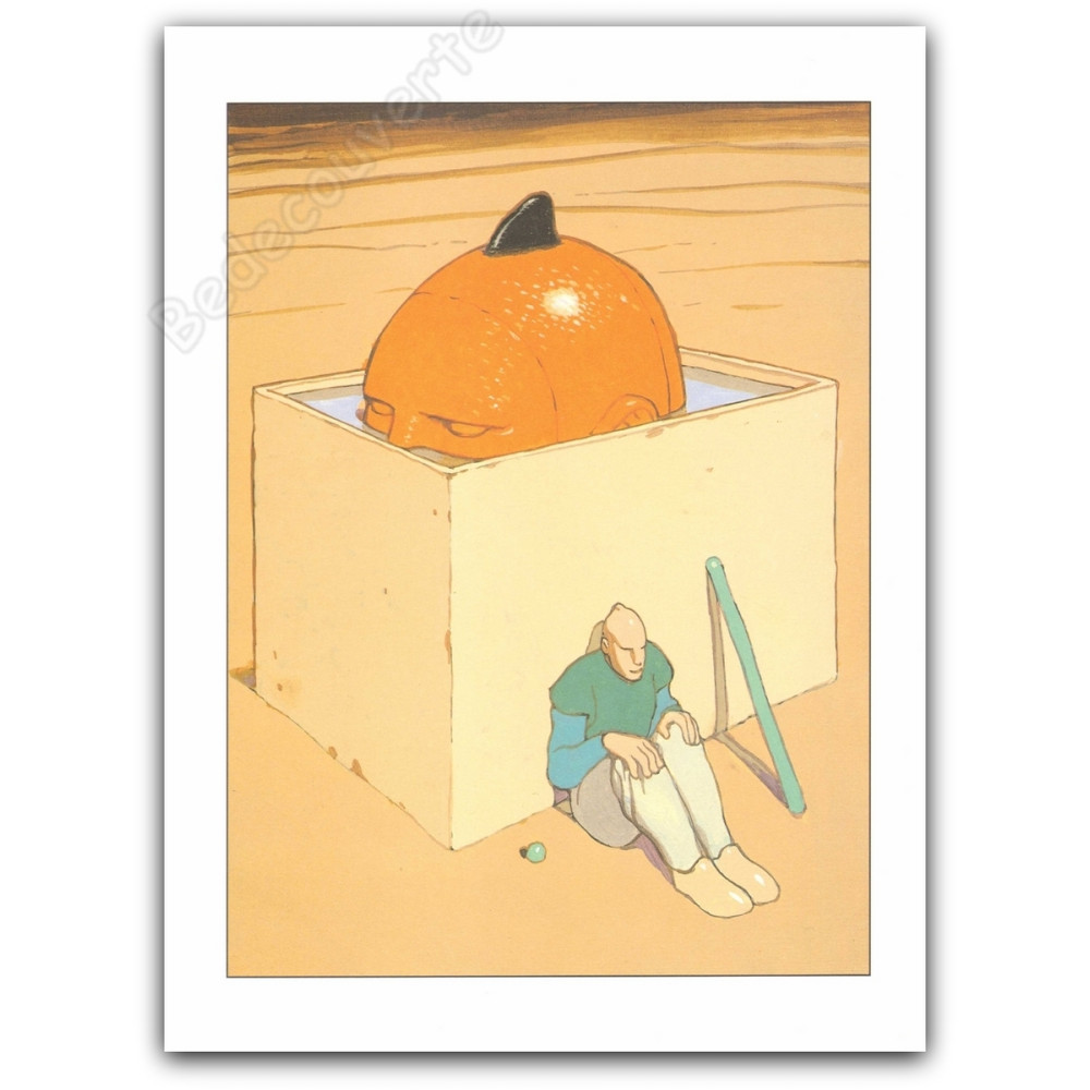 Moebius - Tête orange