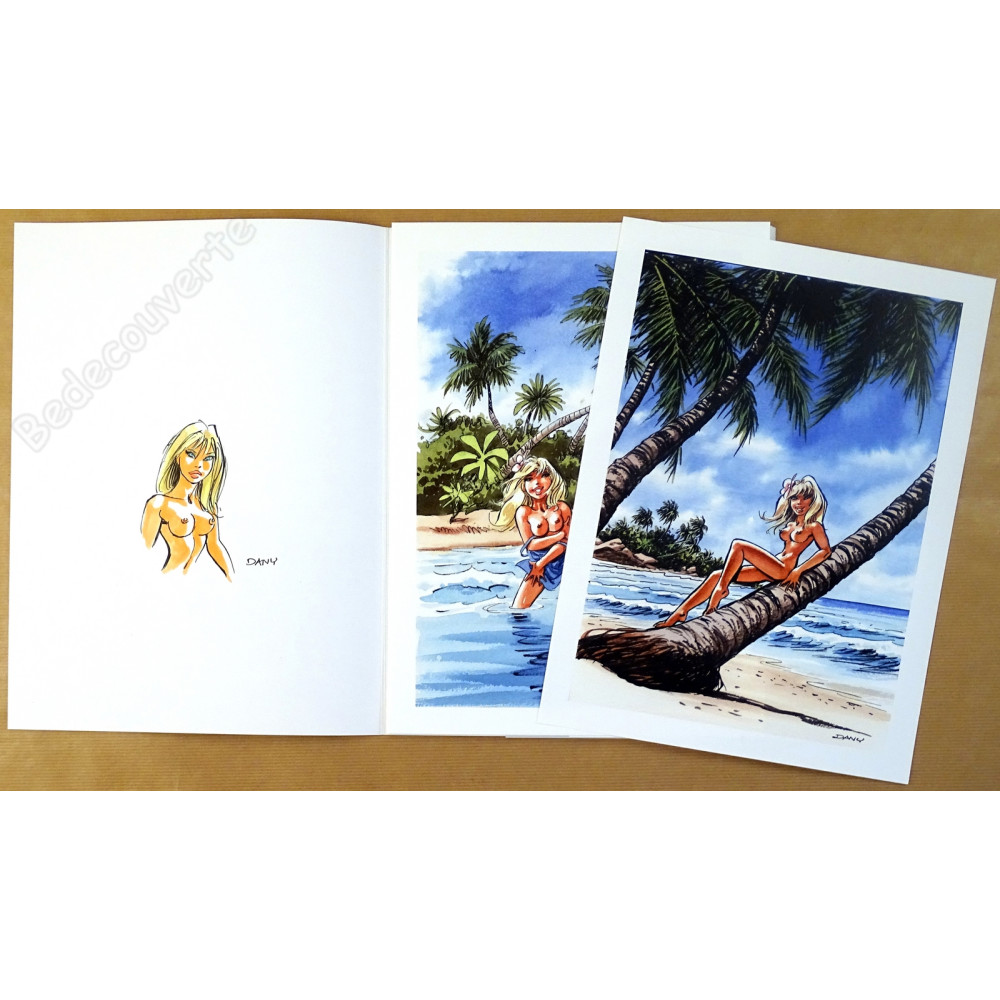 Dany - Portfolio Il était 7 fois n°29 + Dédicace n°28/77 Dany - Portfolio Il était 7 fois n°29 + Dédicace n°28/77
