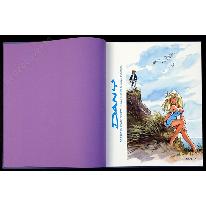 Dany - Artbook Dany dessine en toute liberté Version mauve 50 exemplaires