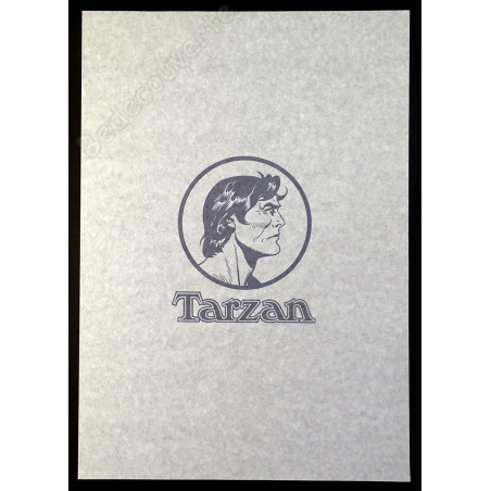 Hogarth - Tarzan Edgar Rice Burroughs Archives Internationales 1990 Jaune