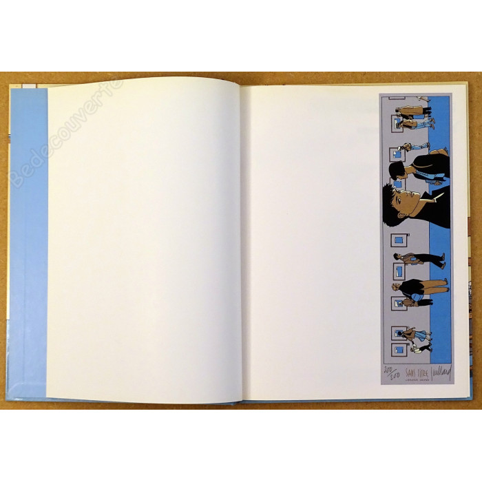Juillard - EO Le Cahier Bleu + Ex-libris