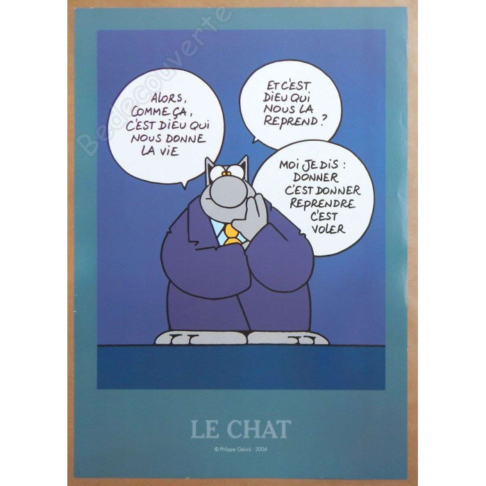 Geluck - Le Chat et Dieu