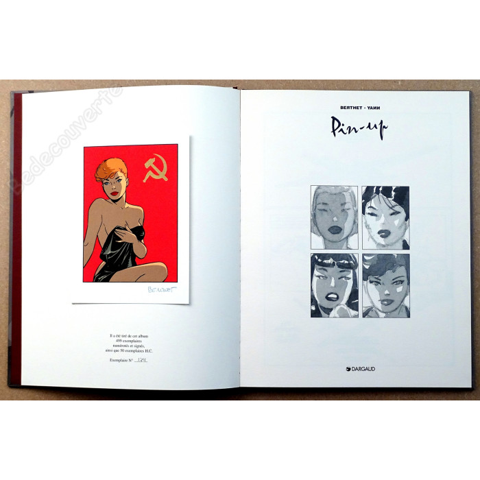 Berthet - Tirage de Tête Pin-Up 4 + Ex-Libris
