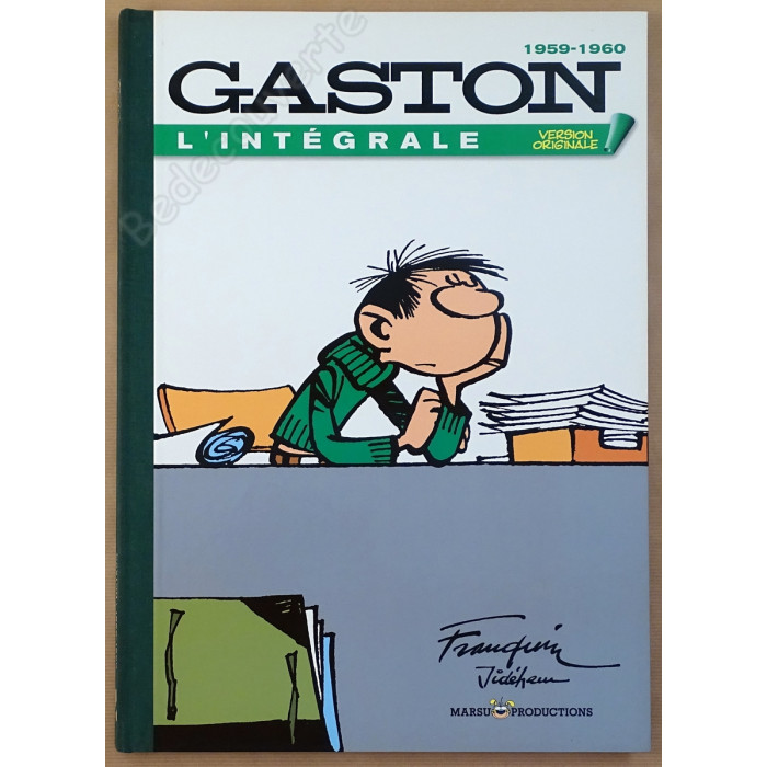 Franquin - Gaston L'Intégrale 1959-1960 Tirage limité