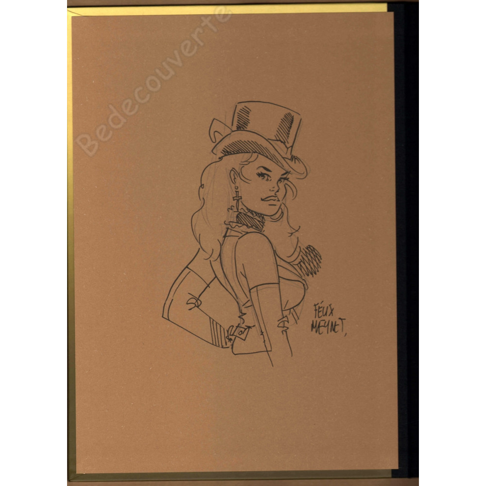 Meynet - Portfolio Duelles Noir et Blanc + Dédicace n°68/69 Meynet - Portfolio Duelles Noir et Blanc + Dédicace n°68/69