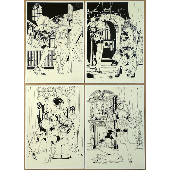Meynet - Portfolio Duelles Noir et Blanc + Dédicace n°66/69