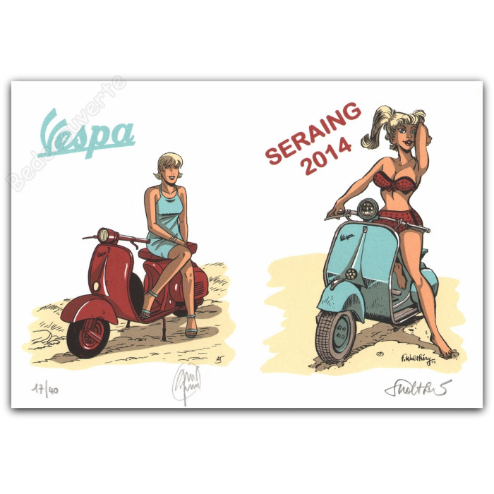 Walthéry - Taymans Vespa Seraing 2014 version 2