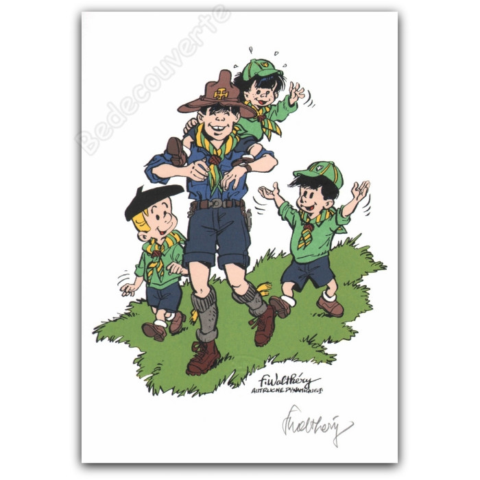 Walthéry - Scouts Benoît Brisefer