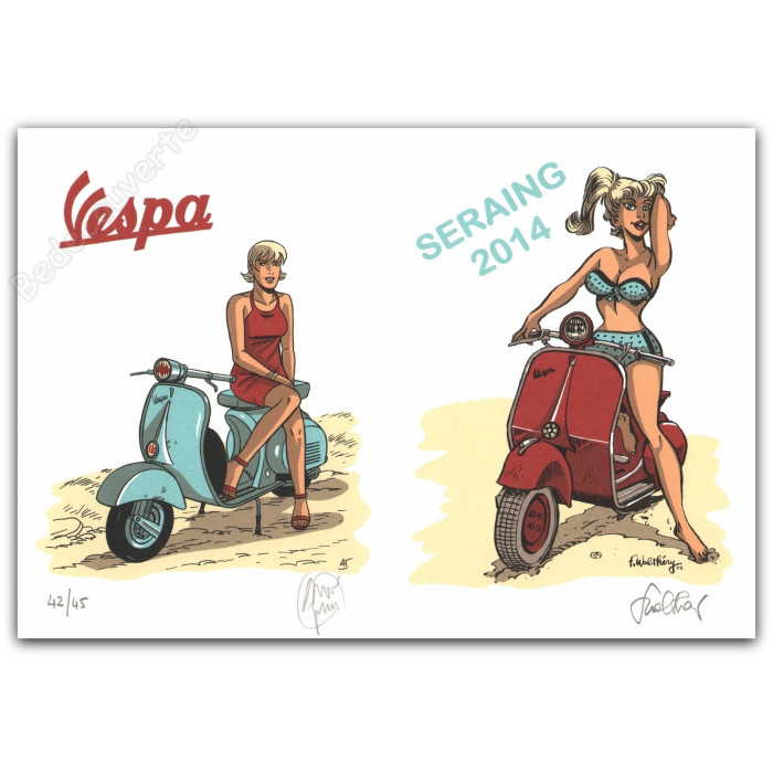 Walthéry - Taymans Vespa Seraing 2014