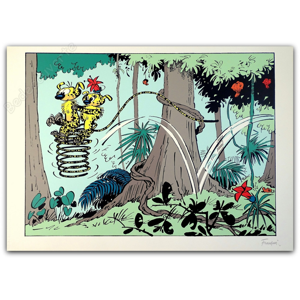 Franquin - Le Couple Marsupilami