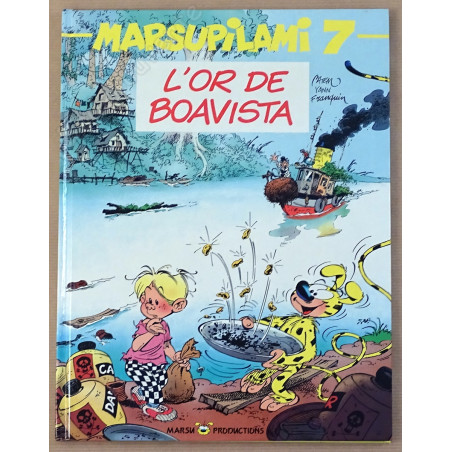 Batem - Marsupilami 7 Edition Originale Avec dessin couleur