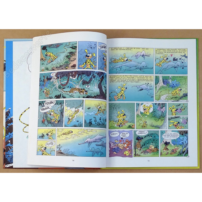 Batem - Marsupilami 7 Edition Originale Avec dessin couleur