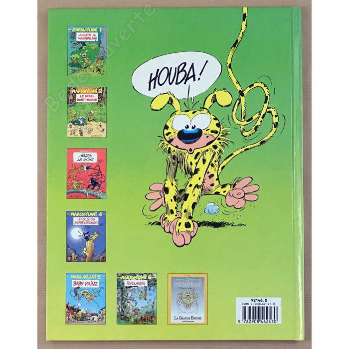 Batem - Marsupilami 7 Edition Originale Avec dessin couleur