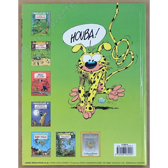 Batem - Marsupilami 6 Edition Originale Avec dessin couleur