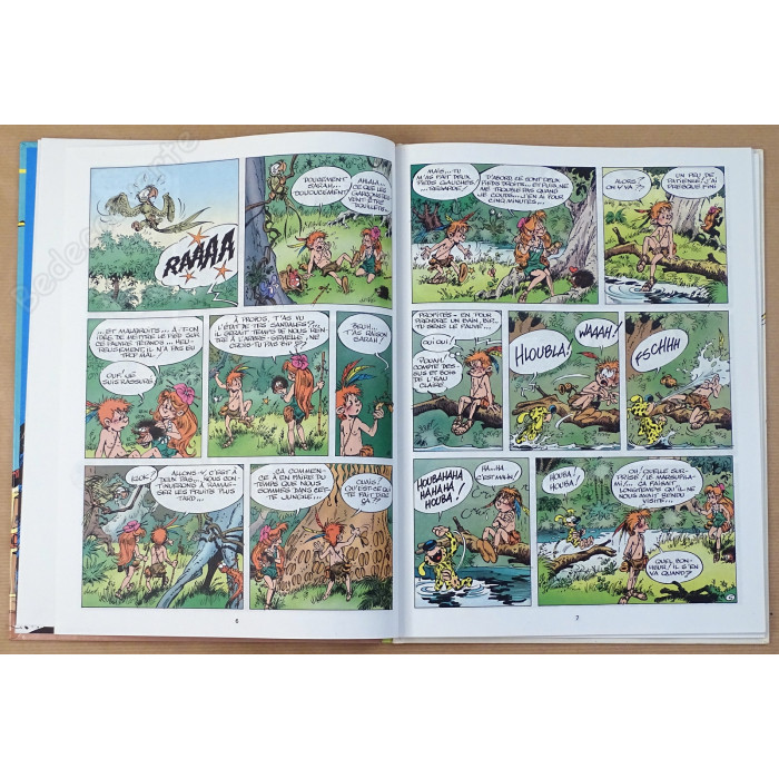 Batem - Marsupilami 5 Edition Originale Avec dessin couleur