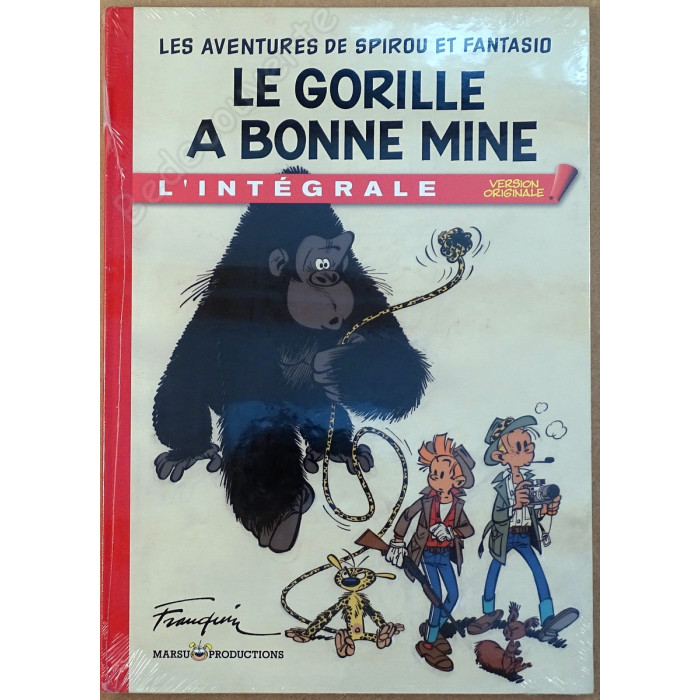Franquin - Spirou et Fantasio Le Gorille a bonne mine L'intégrale Tirage de luxe