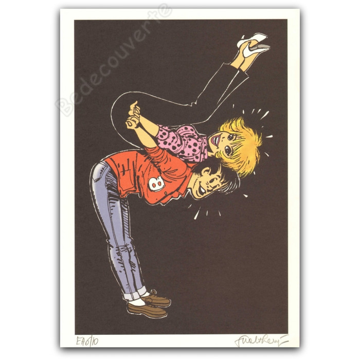 Walthéry - Natacha et Walter La danse