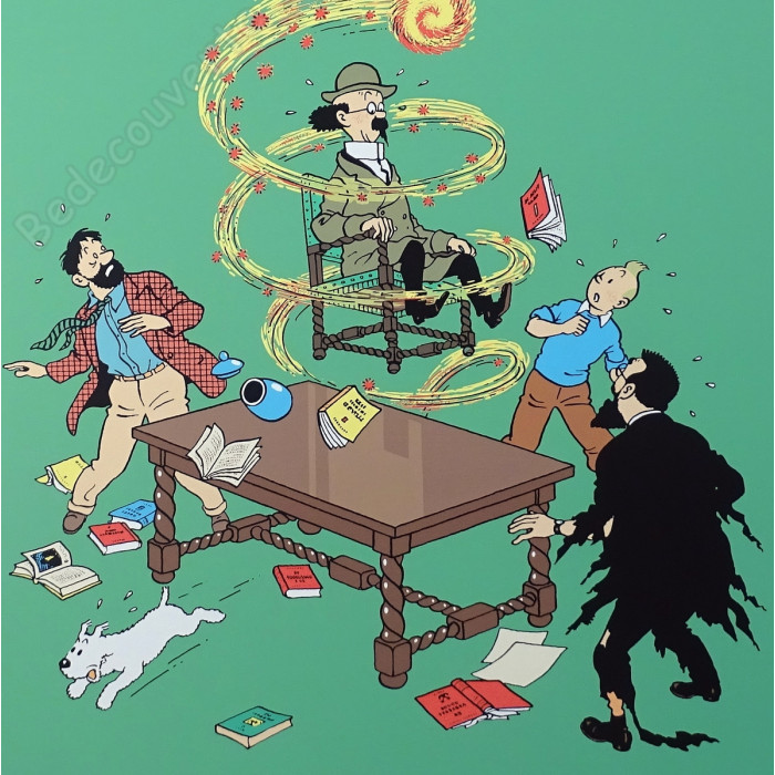 Hergé - Tintin Les 7 boules de cristal Escale à Paris