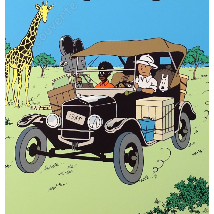 Hergé - Tintin au Congo Escale à Paris