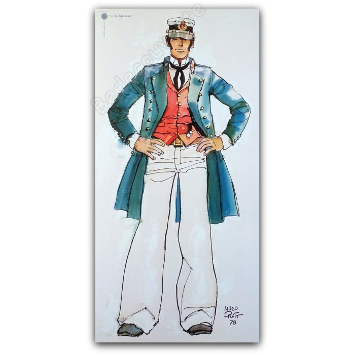 Hugo Pratt - Corto Maltese 40 ans 25x50