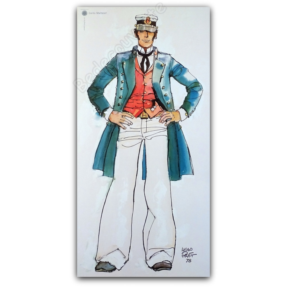 Hugo Pratt - Corto Maltese 40 ans 25x50