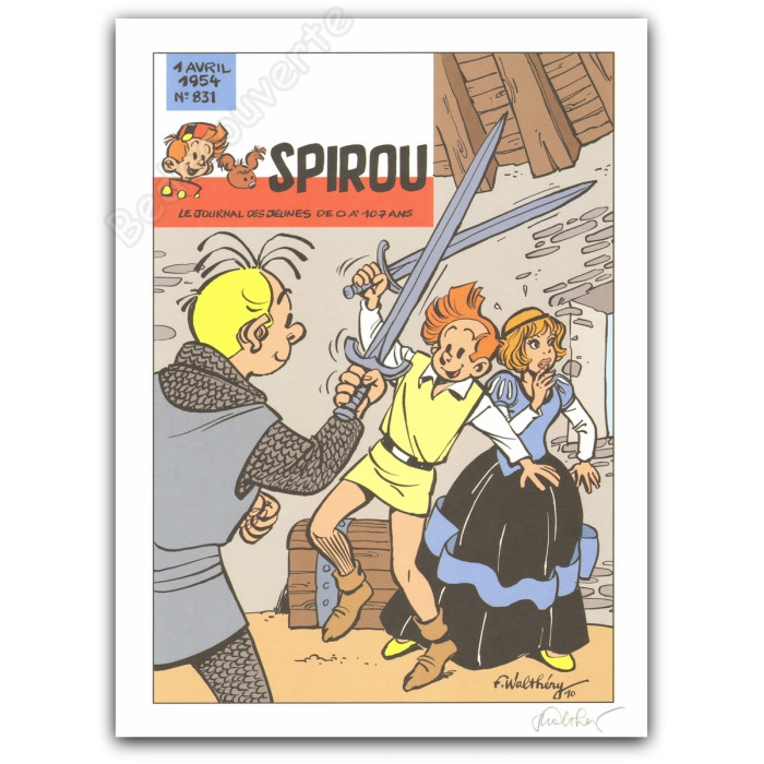 Walthéry - Hommage à Spirou et à Johan et Pirlouit