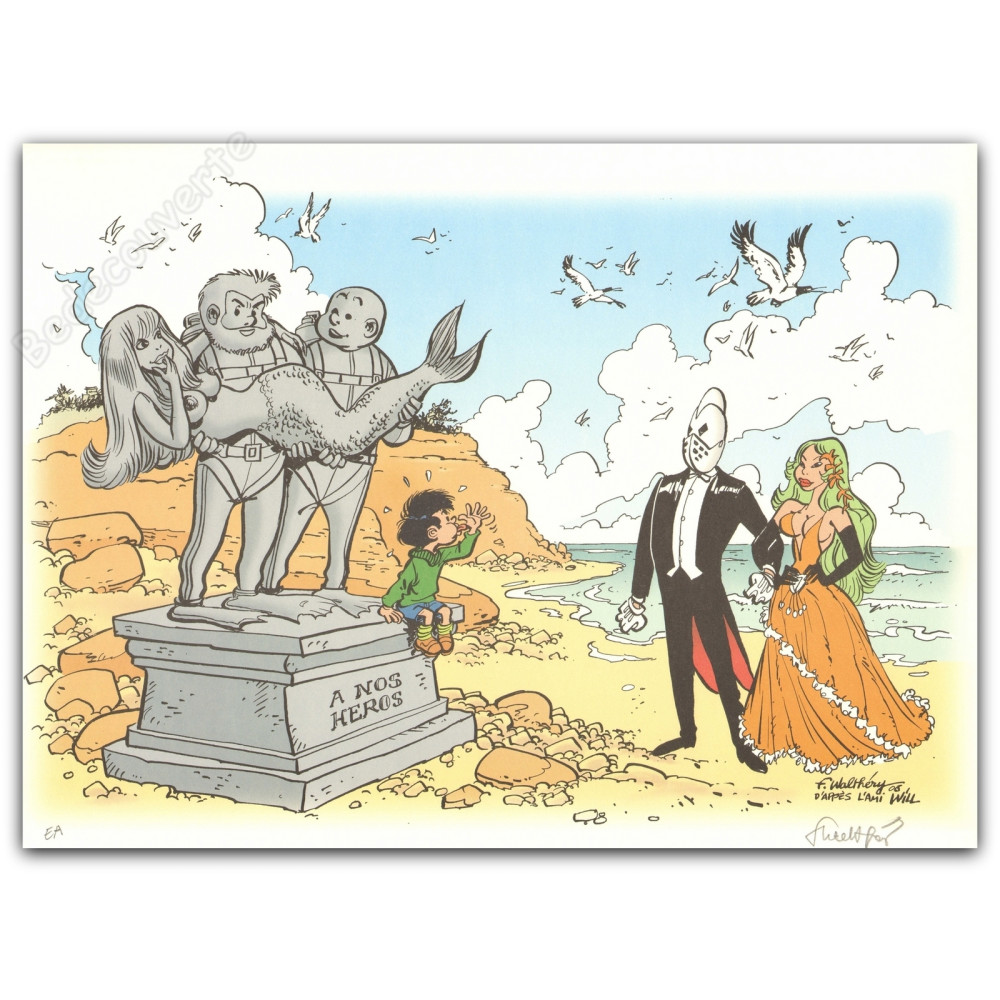 Walthéry - Hommage à Will et à Tif et Tondu Walthéry - Hommage à Will et à Tif et Tondu
