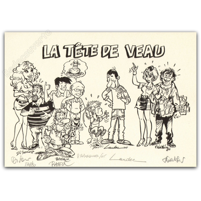 Walthéry - La Tête de veau Collectif