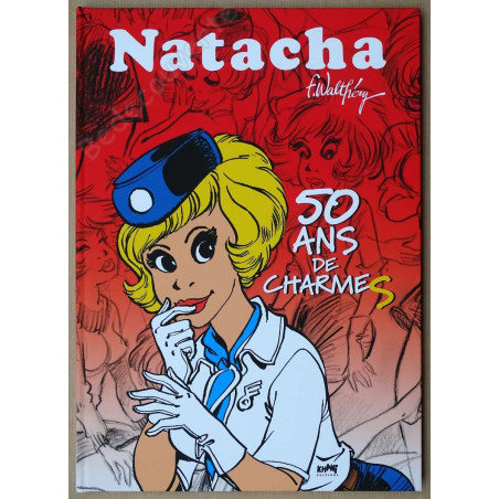 Walthéry - Natacha 50 ans de Charmes + 2 ex-libris