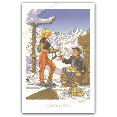 Meynet - Fanfoué Autour du Roc d'Enfer Ski