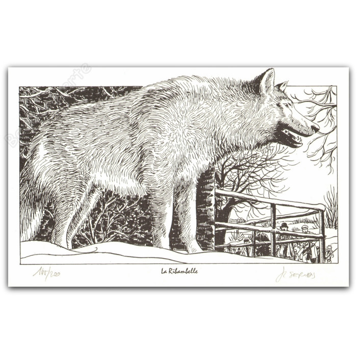 Servais - La mémoire des arbres Le loup La Ribambelle