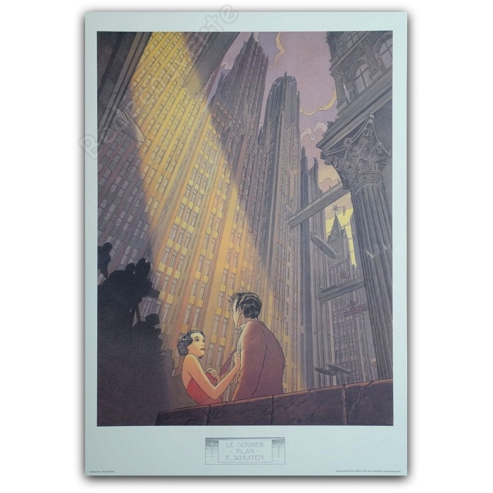 Schuiten - Dernier plan 1000 Editions