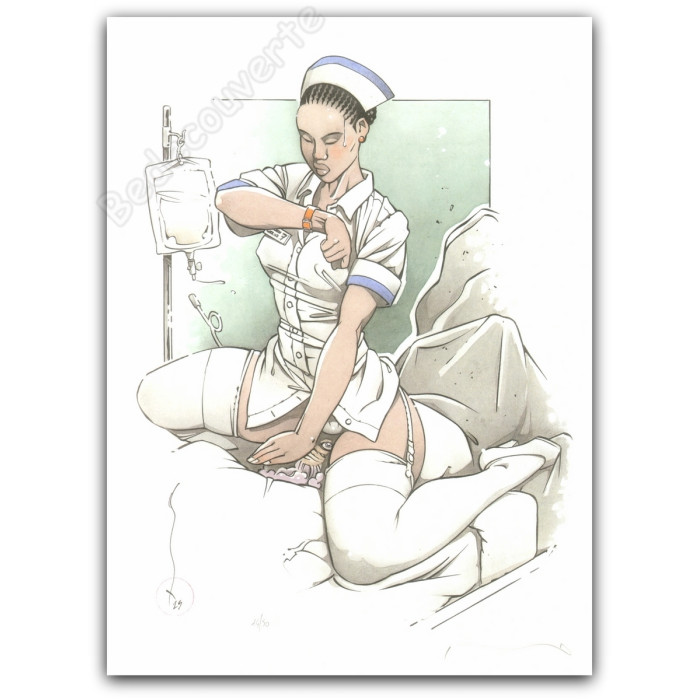 Michetz - A califourchon L'infirmière