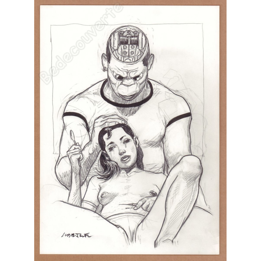 Tanino Liberatore - Dessin Original RanXerox Couple