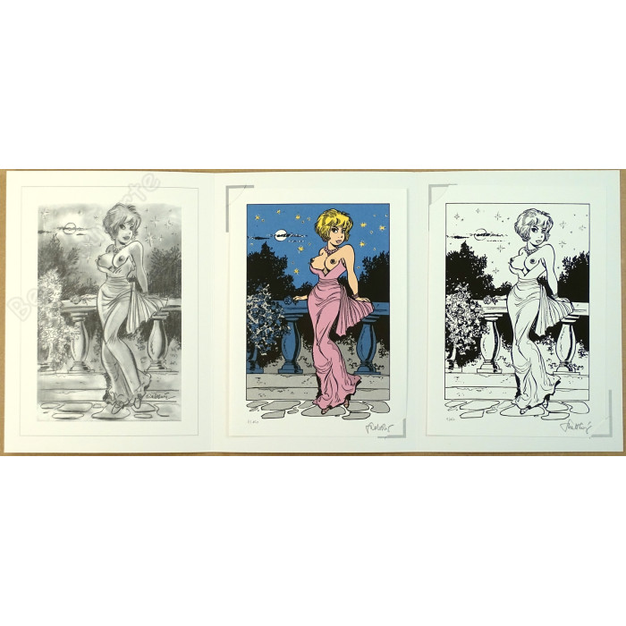 Walthéry - Natacha Triptyque Le Bal de la Rose