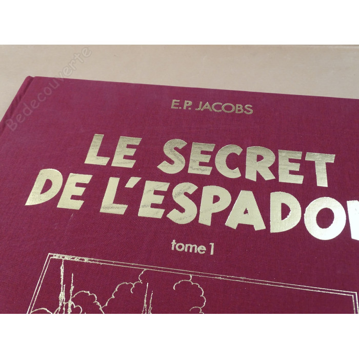Jacobs - Blake et Mortimer Secret de l'Espadon T1 - Tirage de Luxe