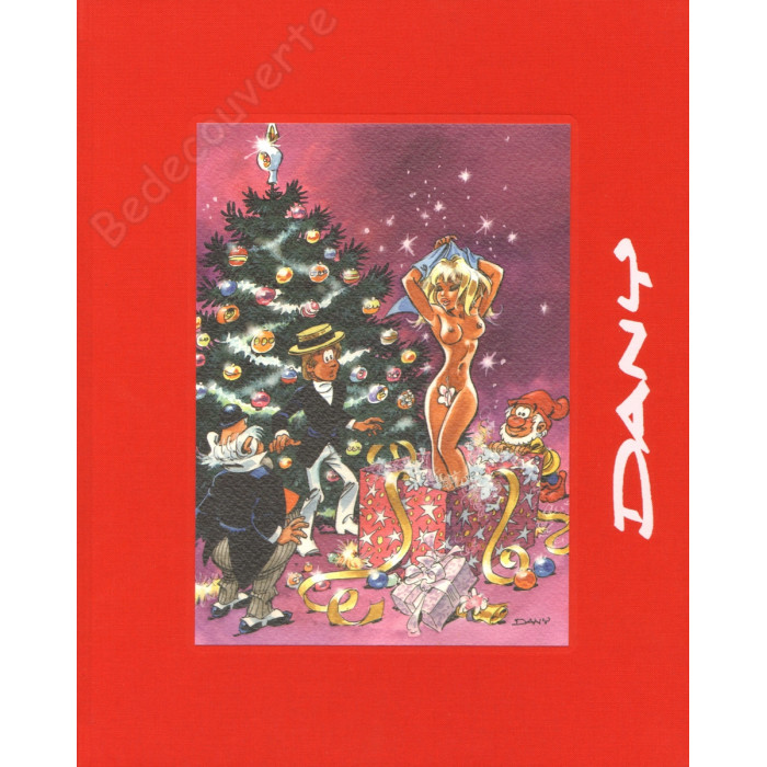 Dany - Artbook Dany dessine en toute liberté Version rouge de Noël 60 exemplaires