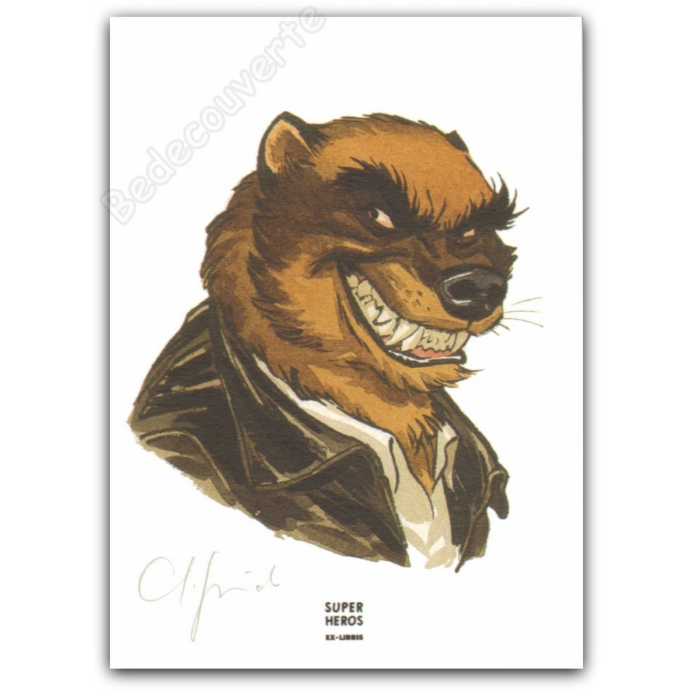 Guarnido - Blacksad Super Héros 2021