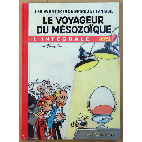 Franquin - Spirou et Fantasio Le Voyageur du Mésozoïque L'intégrale Tirage de luxe