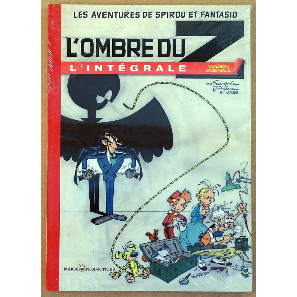 Franquin - Spirou et Fantasio L'Ombre du Z L'intégrale Tirage de luxe