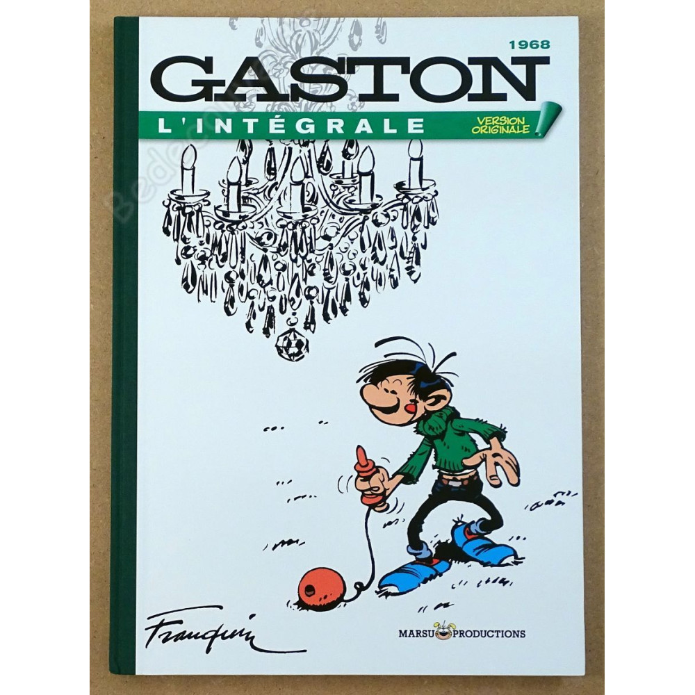 Franquin - Gaston L'Intégrale 1968 Tirage limité