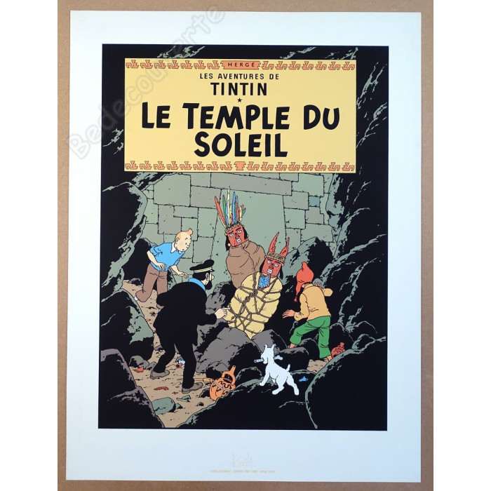 Herge - Tintin Le temple du soleil