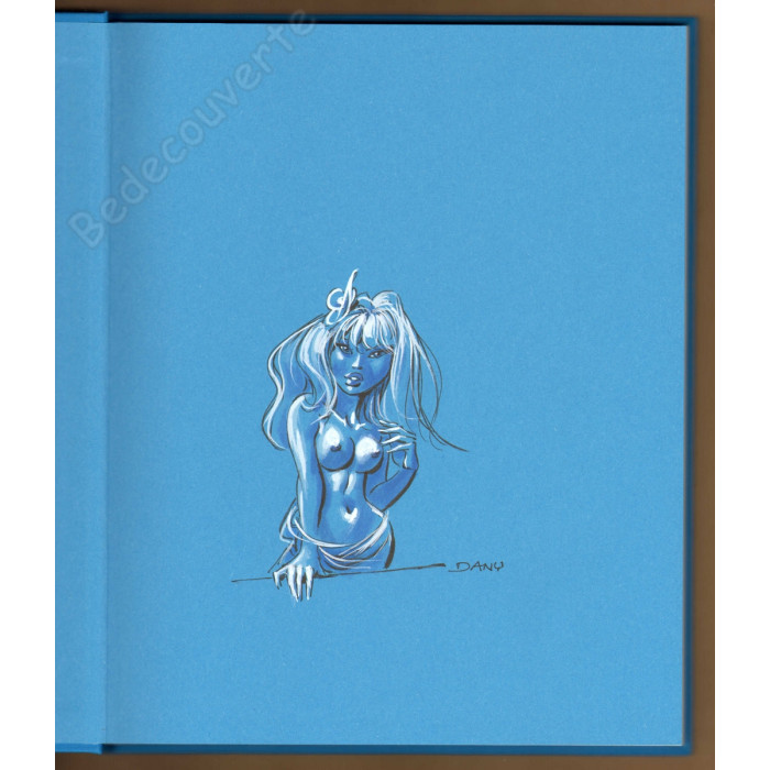 Dany - Artbook Dany dessine en toute liberté Version bleue + Dédicace n°76/80 exemplaires