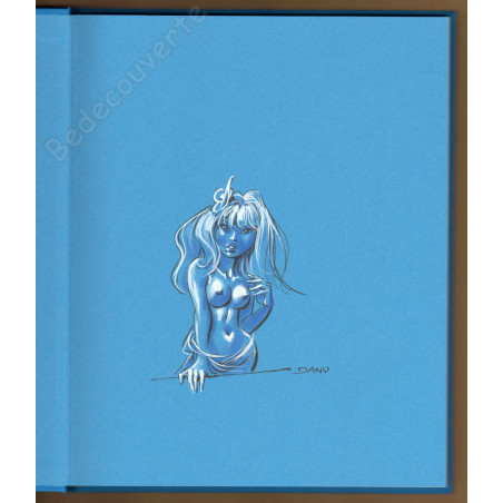 Dany - Artbook Dany dessine en toute liberté Version bleue + Dédicace n°76/80 exemplaires