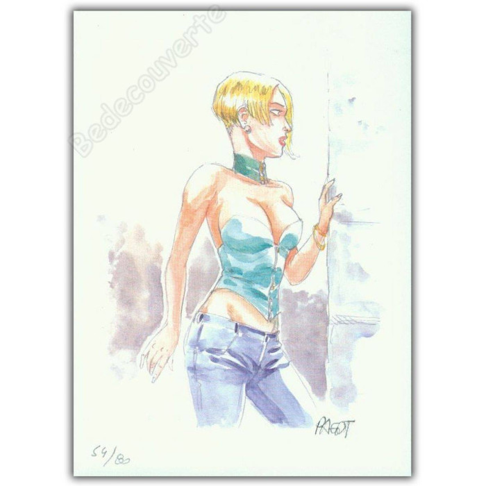 Pagot - Pagot Pin Up Pandora Box 80Ex Signé