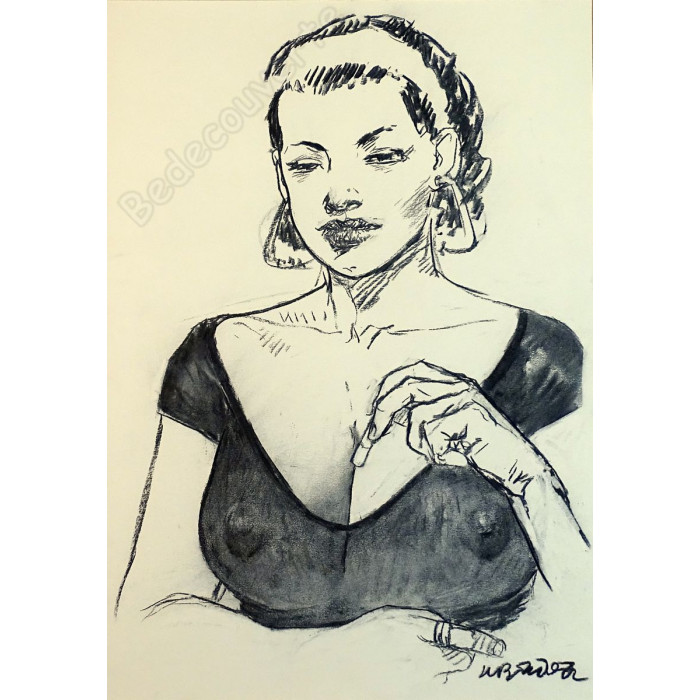 Tanino Liberatore - Dessin Original Dame