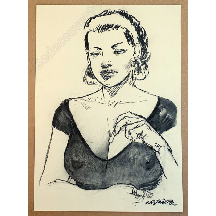 Tanino Liberatore - Dessin Original Dame